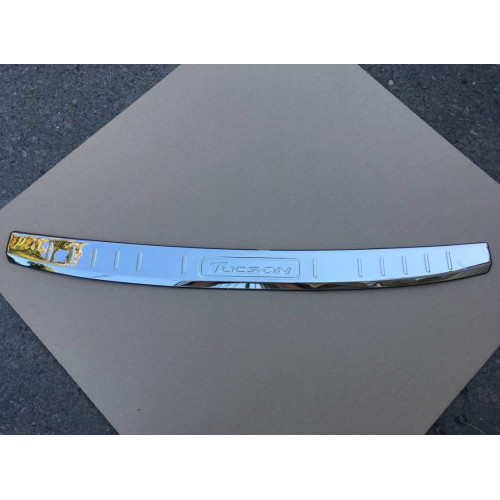 Накладка на задний бампер Hyundai Tucson 2017-2018